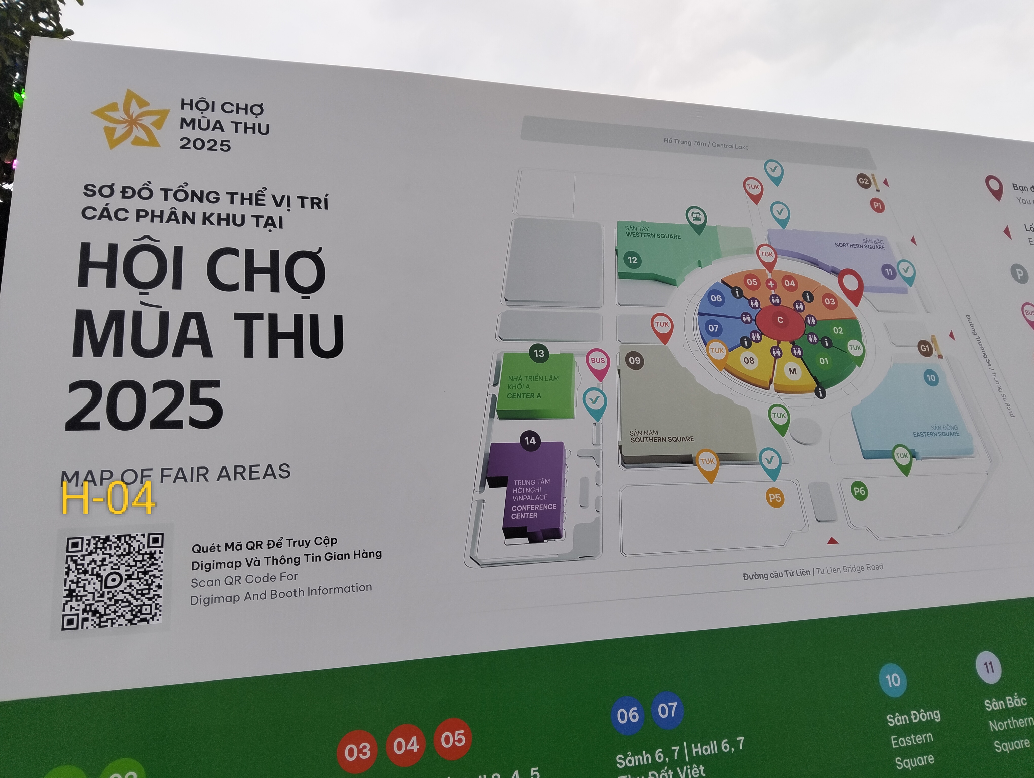 Digimap triển khai bản đồ số tại Hội Chợ Mùa Thu 2025 – Giải pháp dẫn đường cho không gian triển lãm